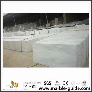 Млечный белый мраморный камень плитки