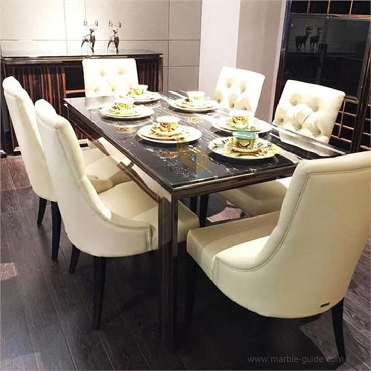 Silver Dragon Marble Table Top